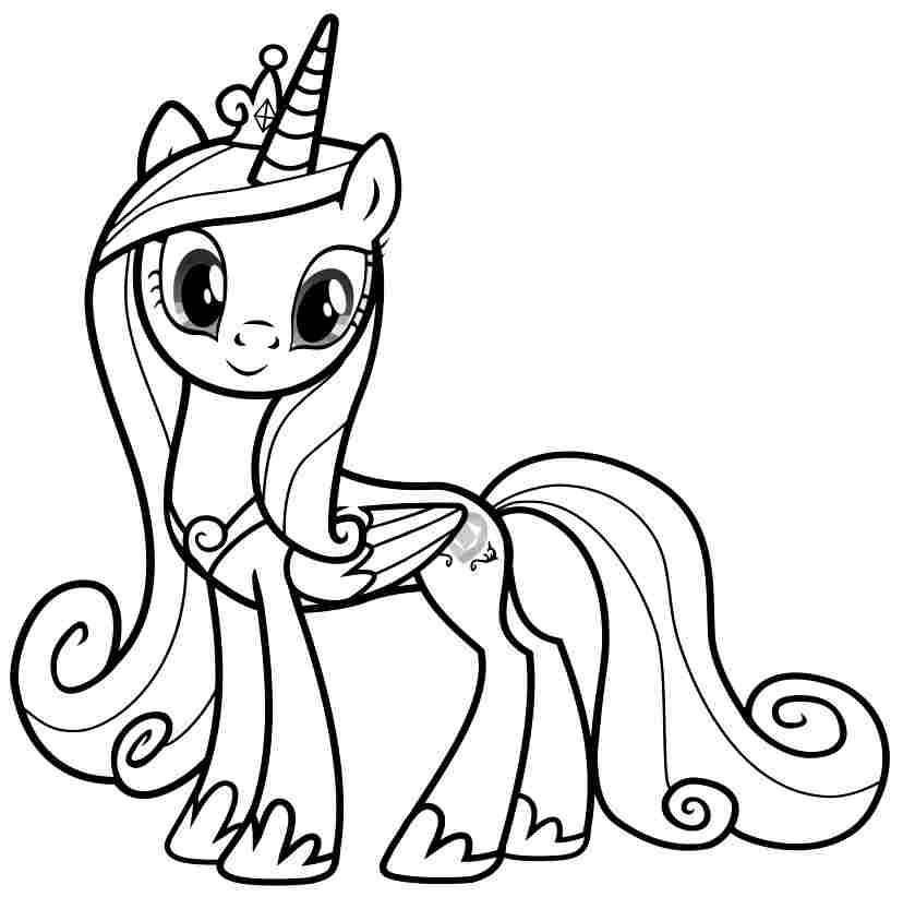 Colouring sheets cartoon my little pony printable free for boys