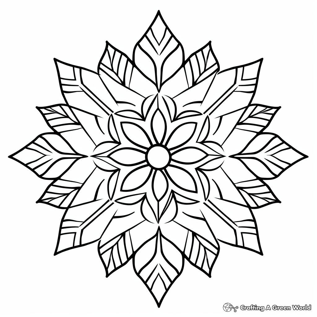 Winter solstice coloring pages