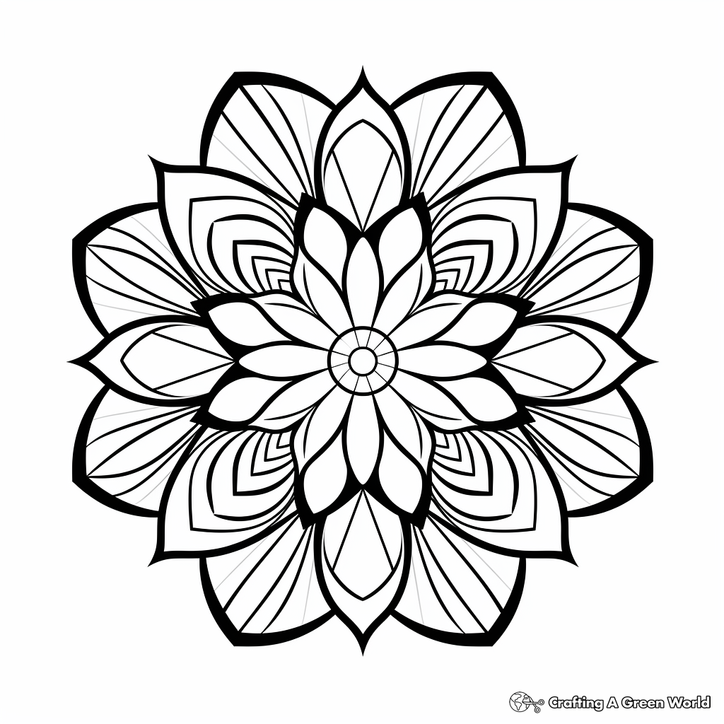 Mandala coloring pages