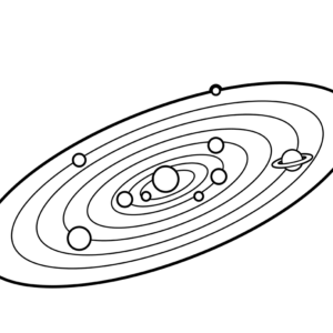 Solar system coloring pages printable for free download