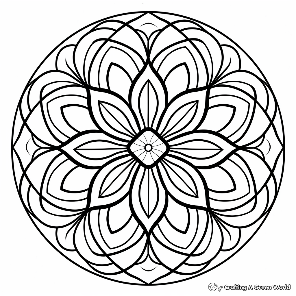 Mandala coloring pages