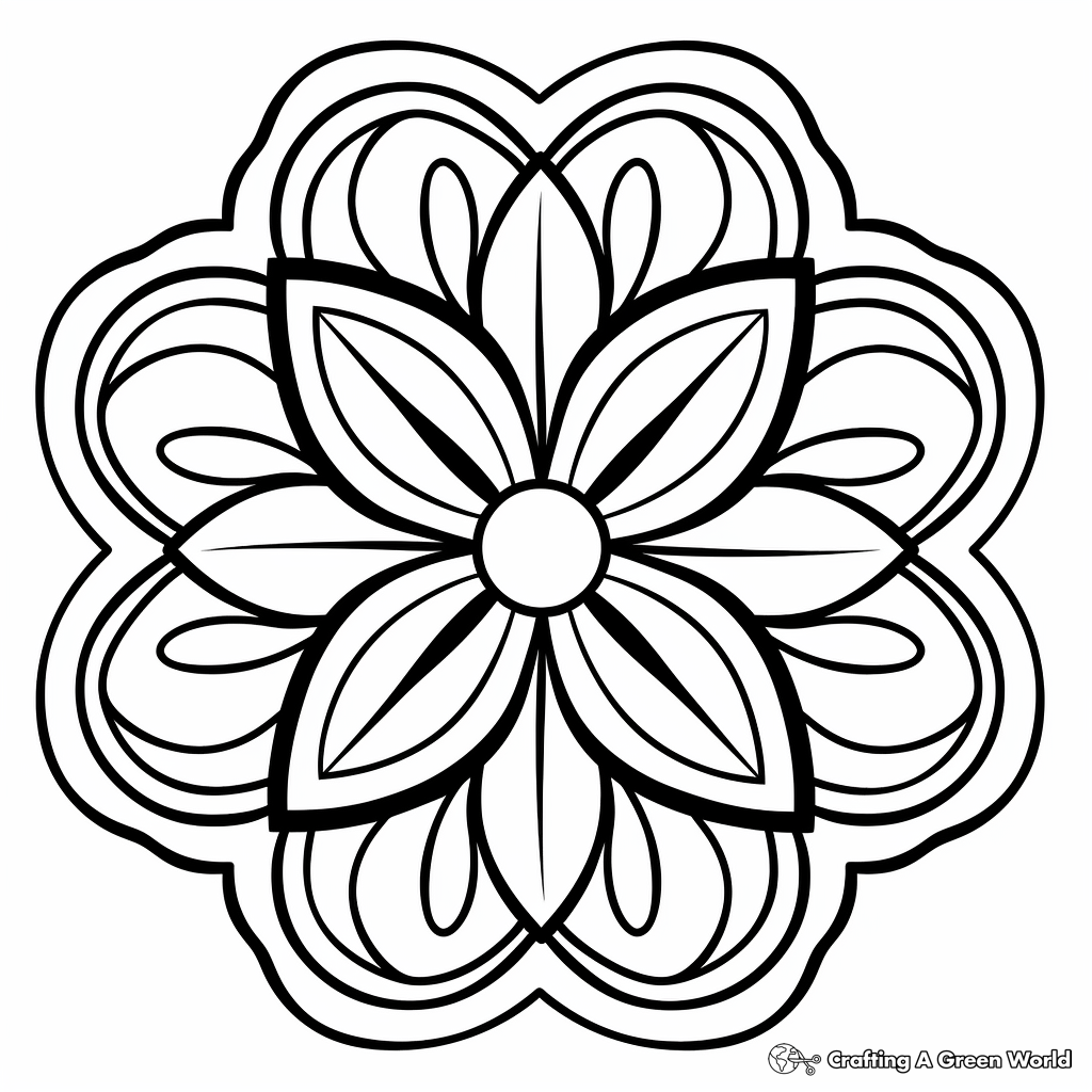 Mandala coloring pages