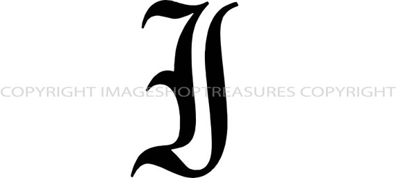 Old english letter i anglian oe tattoo latin irish celtic fancy wedding silhouettesvg png clipart vector cricut cut cutting