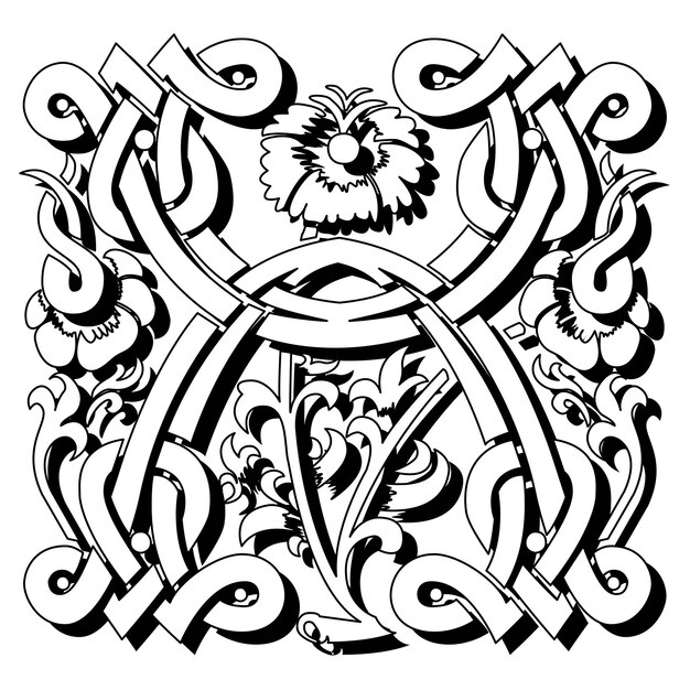 Premium vector masselle initial caps font capital letter x vector design