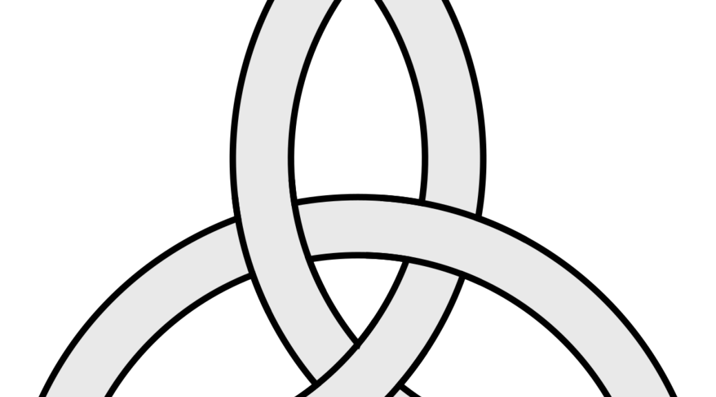 Celtic knot tutorial triquetra âtrinityâ knot the tireless tangler