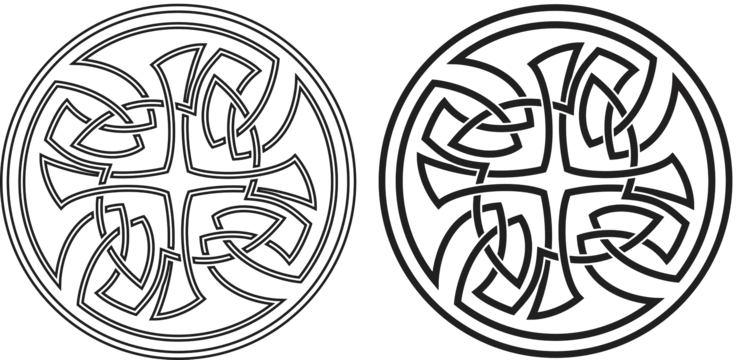 Celtic tattoo vector art png images free download on