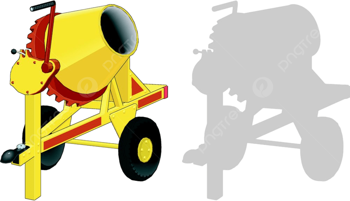 Cement mixer vector hd png images cement mixer print and cut and man vectors png image for free download
