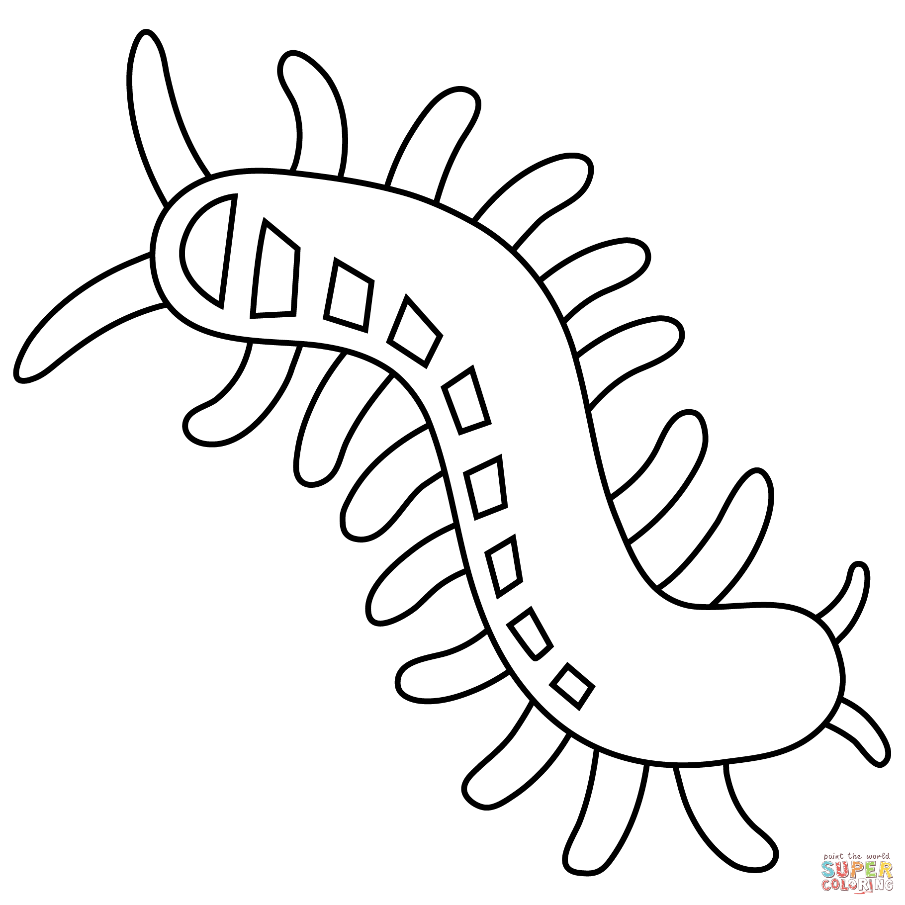 Bug emoji coloring page free printable coloring pages