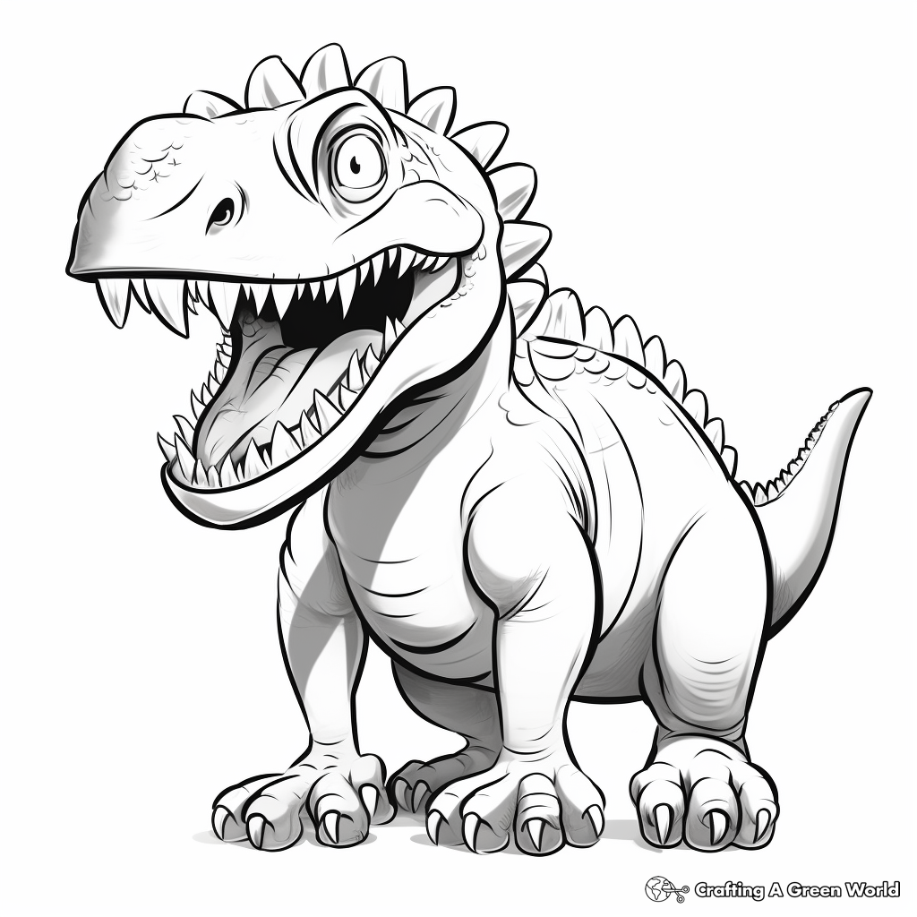 Ceratosaurus coloring pages