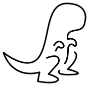 Tyrannosaurus t rex coloring pages free coloring pages