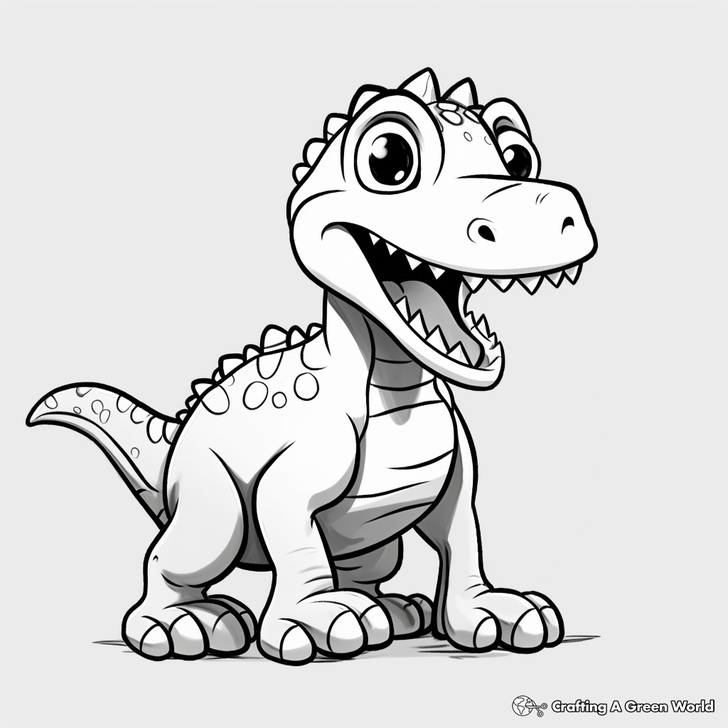 Ceratosaurus coloring pages