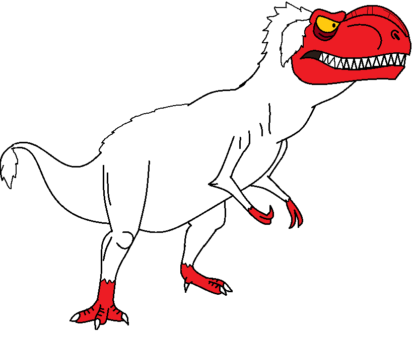 Land before time style nanuqsaurus by badpiggieslover on