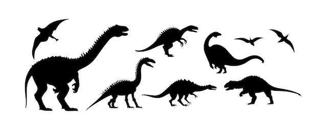 Ceratosaurus vectors illustrations for free download