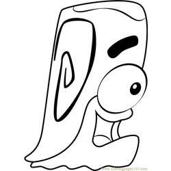 Snailbrow coloring page for kids