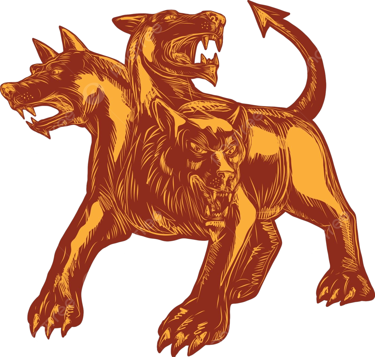Cerberus png transparent images free download vector files