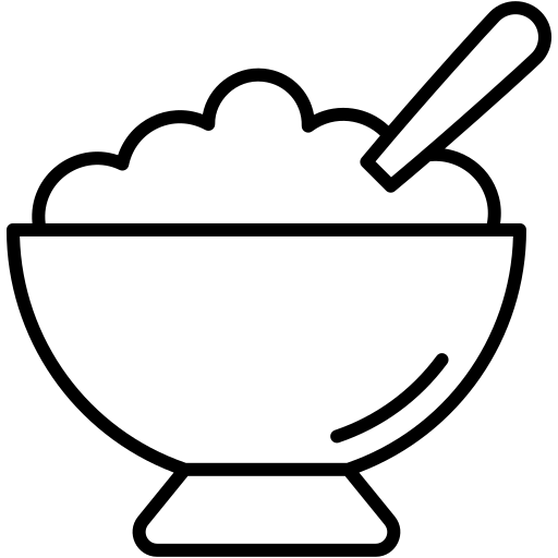 Healthy food generic detailed outline icon