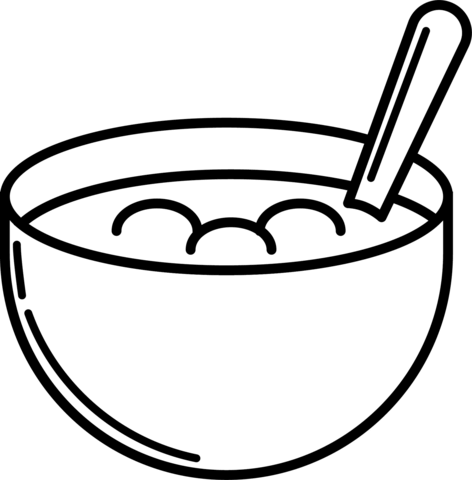 Cereal coloring pages free printable pictures