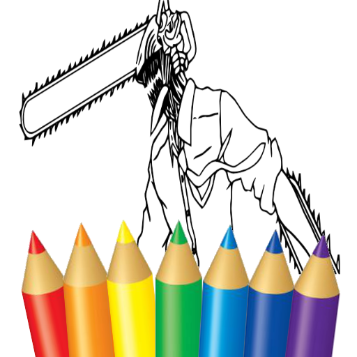 Chainsaw man coloring book appéè çpcææåäèé