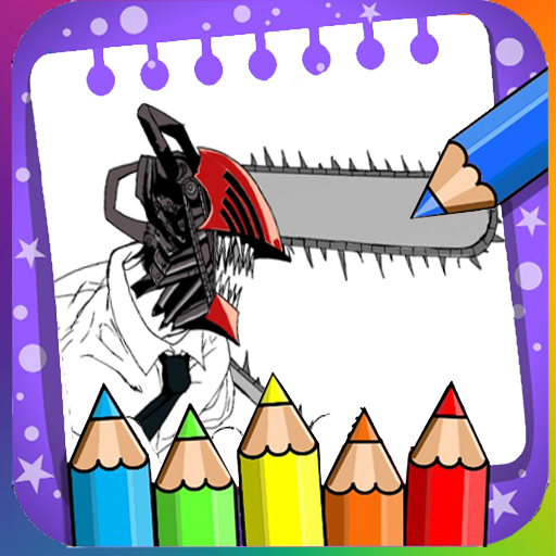 Chainsaw man coloring book