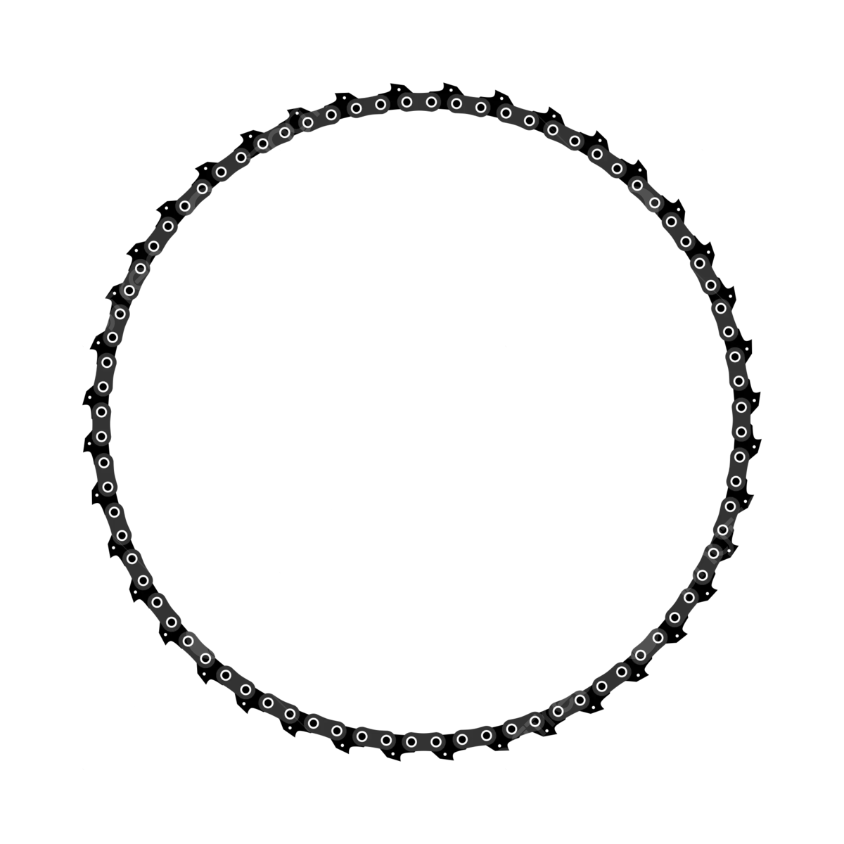 Circle chainsaw chain vector chainsaws chain saw png and vector with transparent background for free download