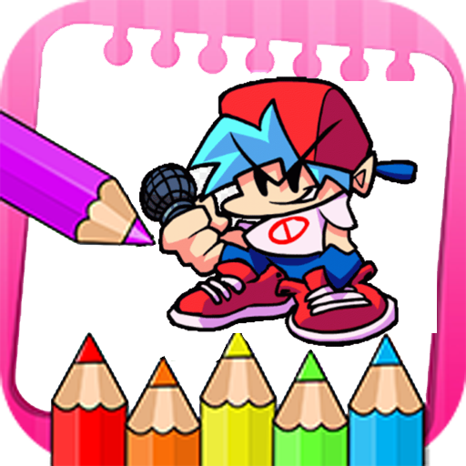 Fnf coloring book â apps on