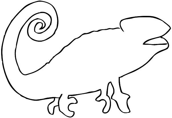 Chameleon template art activities for kids chameleon art preschool art