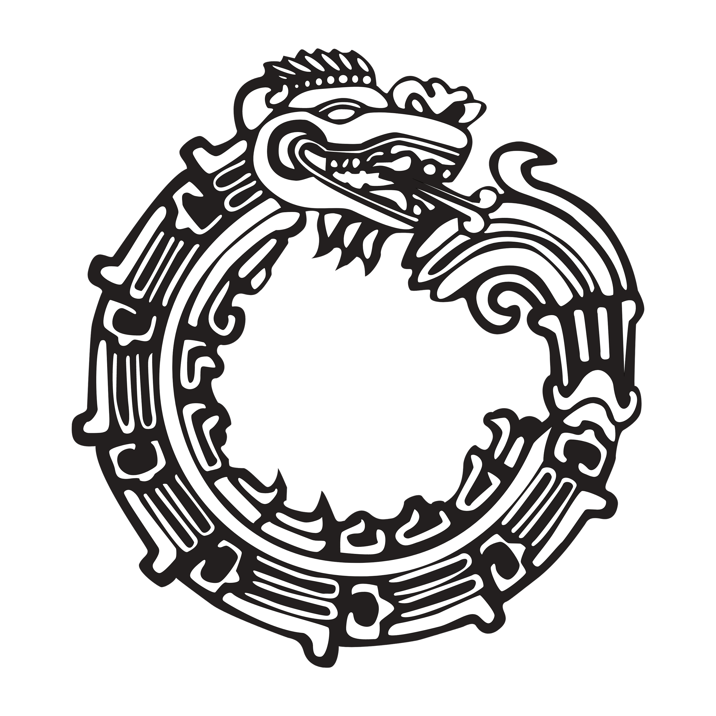 Aztec tattoos flash images meanings â oddities bones art and taxidermy