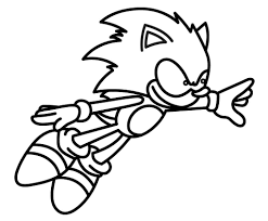 Coloring page sonic in flight print free coloring pages free coloring pages coloring books