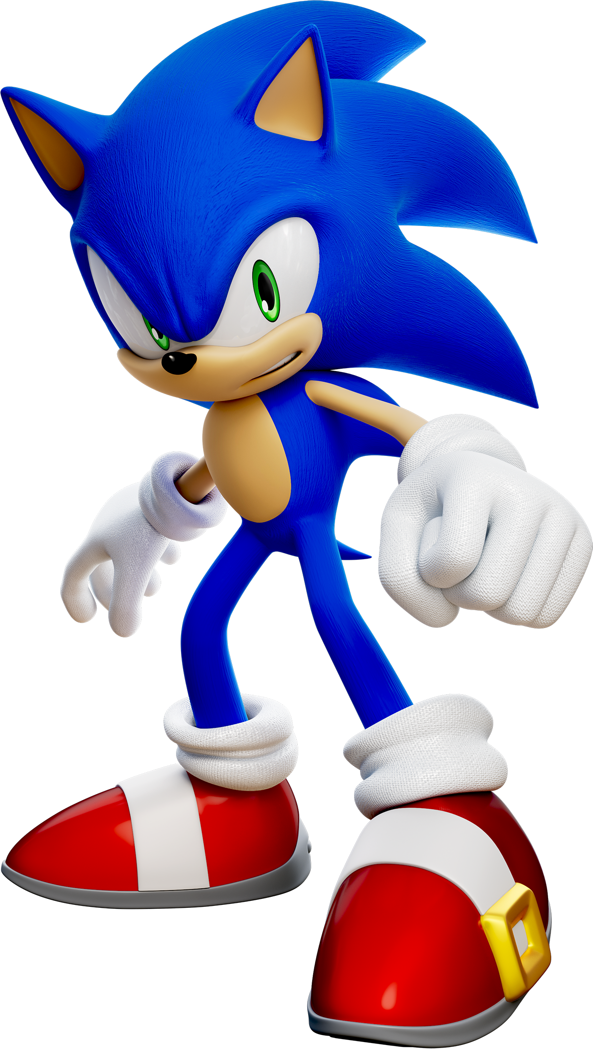 Why does sonics eye color change when he goes super rsonicthehedgehog