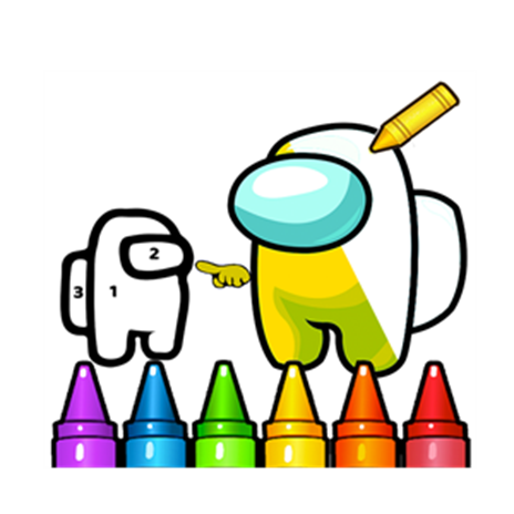 Imposter coloring book