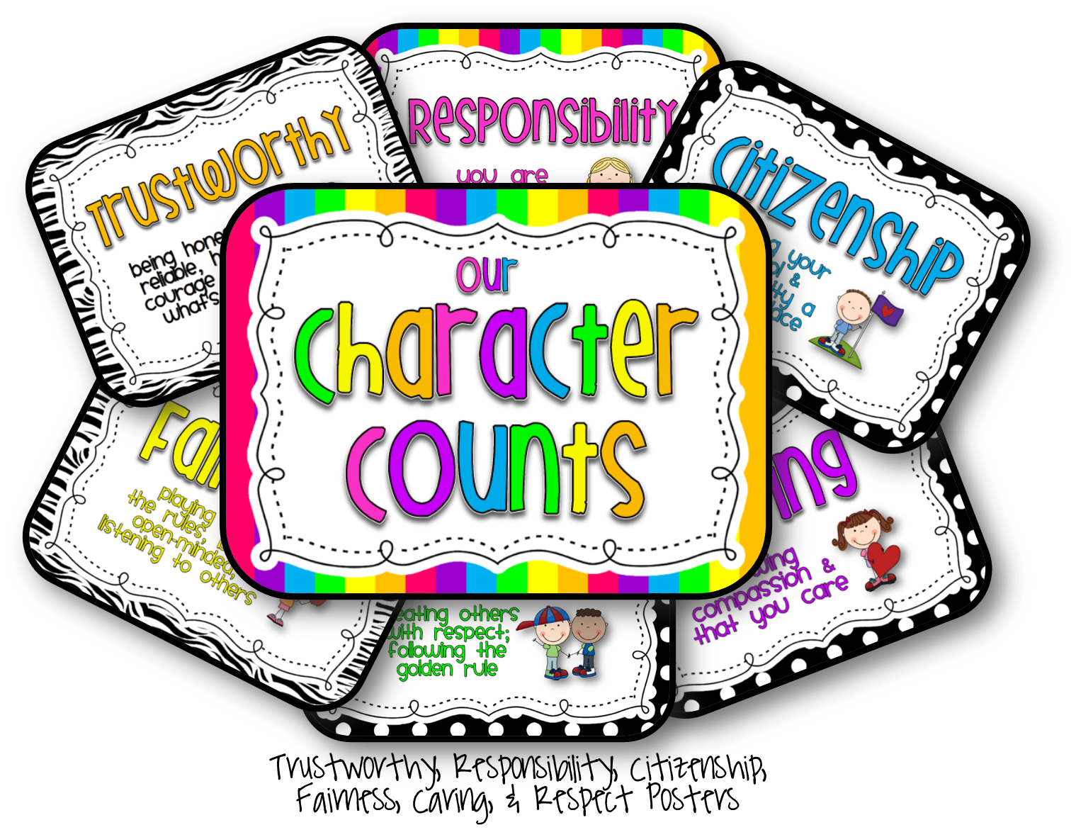 Teaching in flip flops character counts pillars of character pillars of character