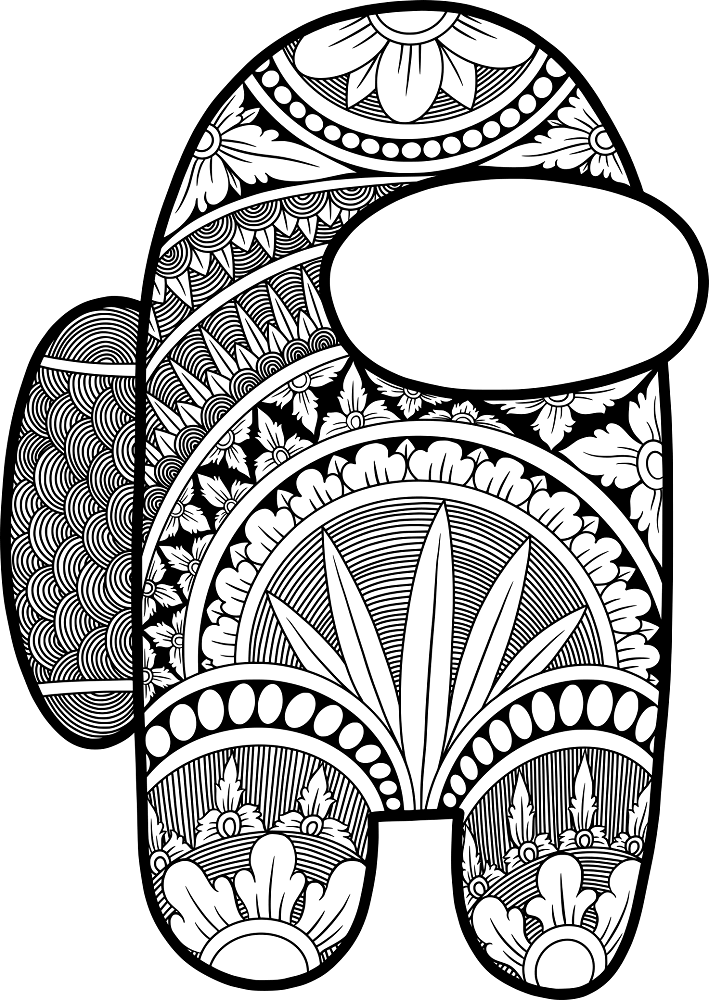Among us coloring pages fo adults coloring pages coloring pages to print adult coloring pages