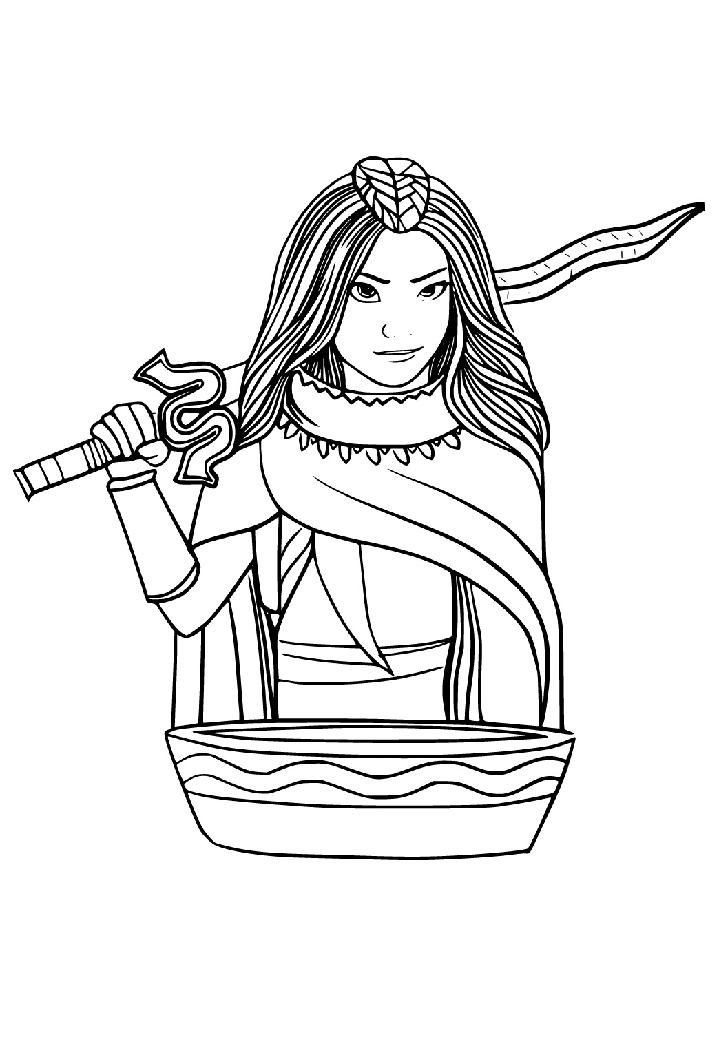 Free printable raya and the last dragon sword coloring page sheet and picture for adults and kids girls and boys