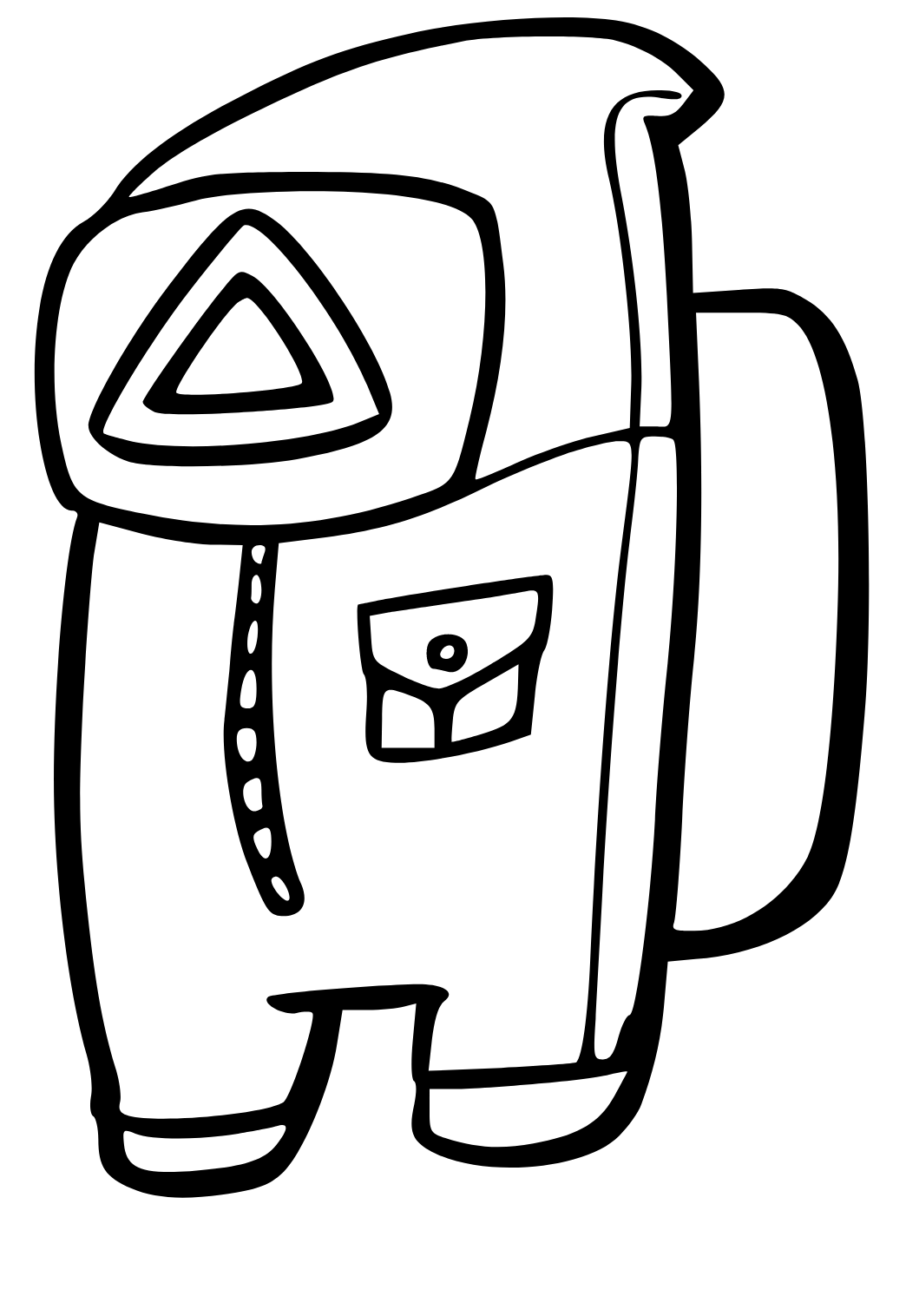 Free printable among us squid game coloring page sheet and picture for adults and kids girls and boys