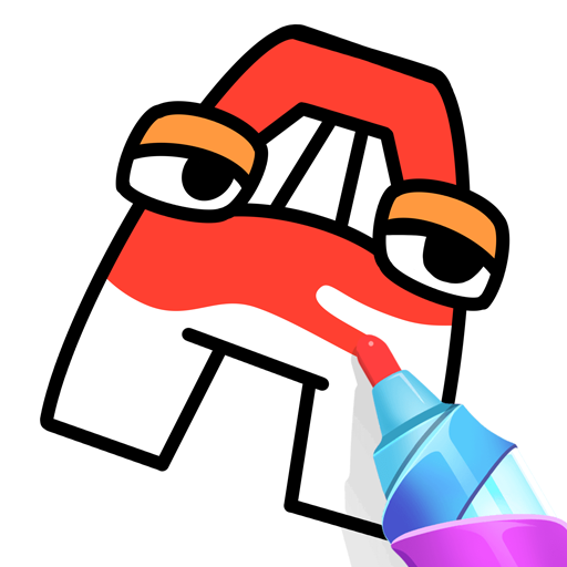 Download alphabet color page on pc with memu