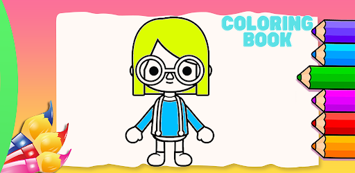 Toca little coloring boca
