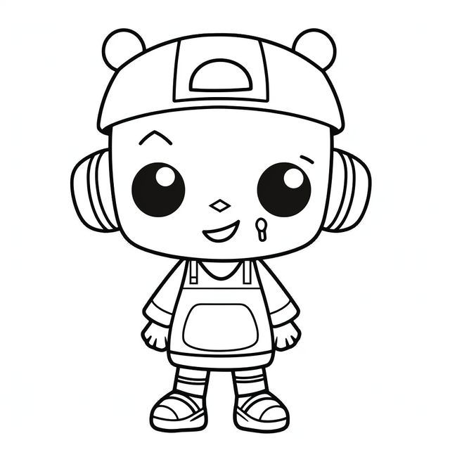 Headphones coloring page png transparent images free download vector files