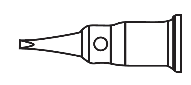 Tip chisel mm