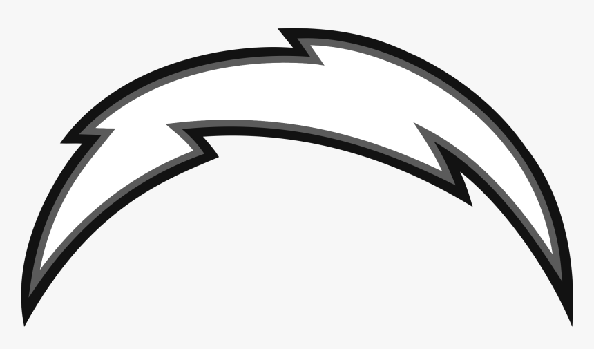 Los angeles chargers logo black and white