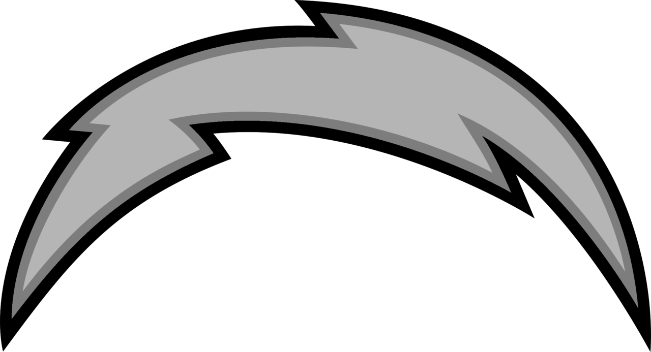 San diego chargers logo black and white â brands logos