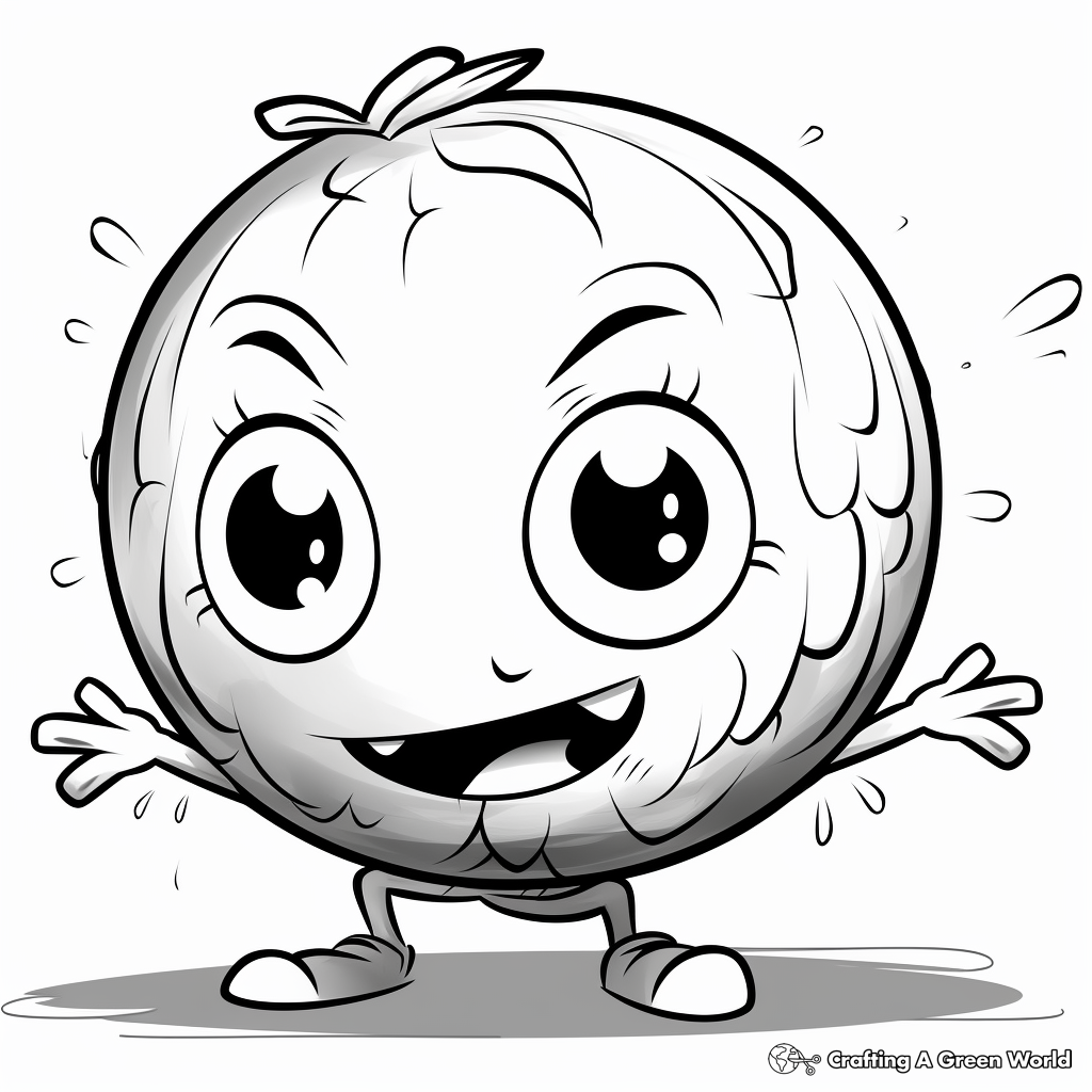 Fireball coloring pages