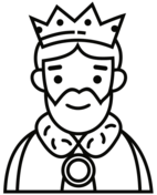 King coloring pages free coloring pages