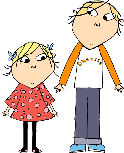 Charlie and lola clip art cartoon clip art