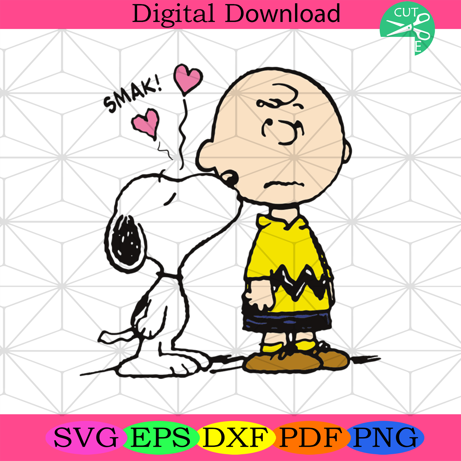 Snoopy kiss charlie brown svg cartoon svg snoopy svg snoopy lover svg shop svg design svg