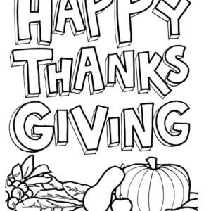 Thanksgiving coloring pages printable for free download