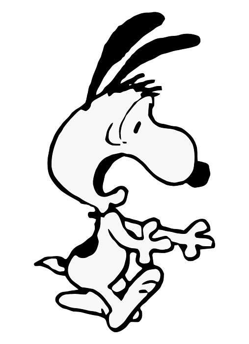 Snoopy fright jigsaw puzzle by helen r carrillo