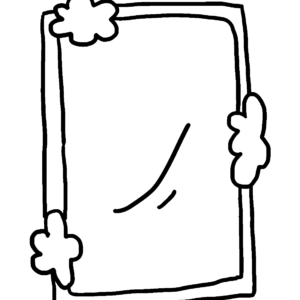 Mirror coloring pages printable for free download
