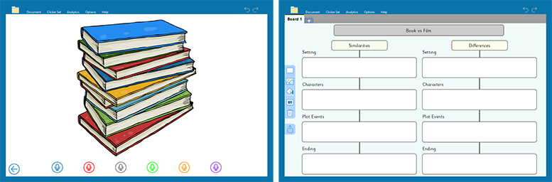 Charlottes web and clicker crick software