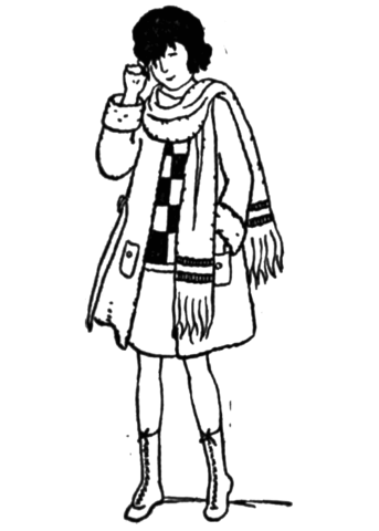 Illustration from le trãsor de mr toupie coloring page free printable coloring pages