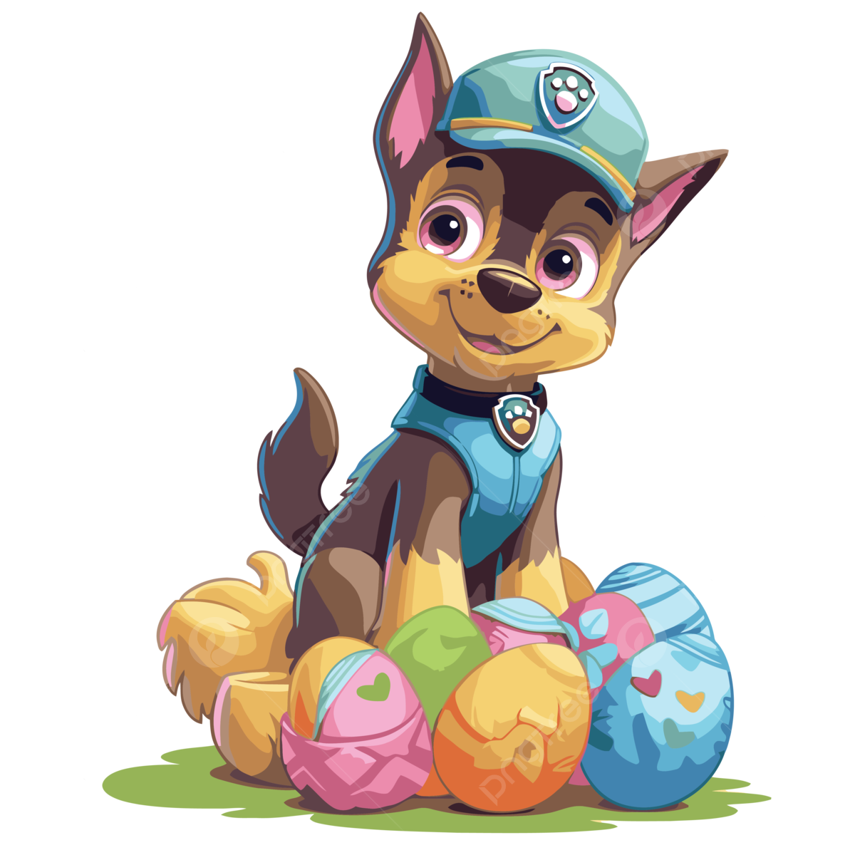 Paw patrol chase png transparent images free download vector files